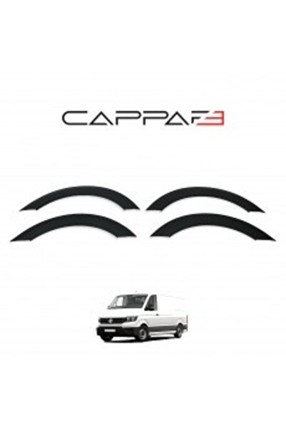 Cappafe Volkswagen Crafter 2018- Yılı ve Sonrası Uyumlu Çamurluk Dodik 4 Parça