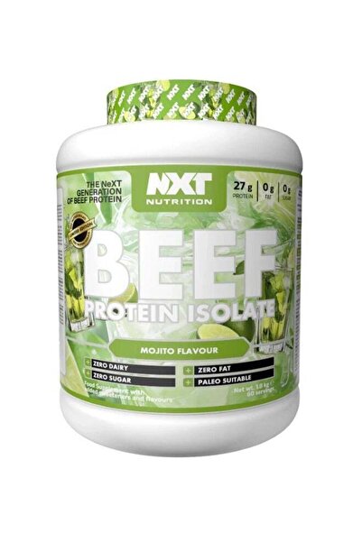 NXT Nutrition Beef Protein Isolate Mojito Flavour 1.8kg 60 servings
