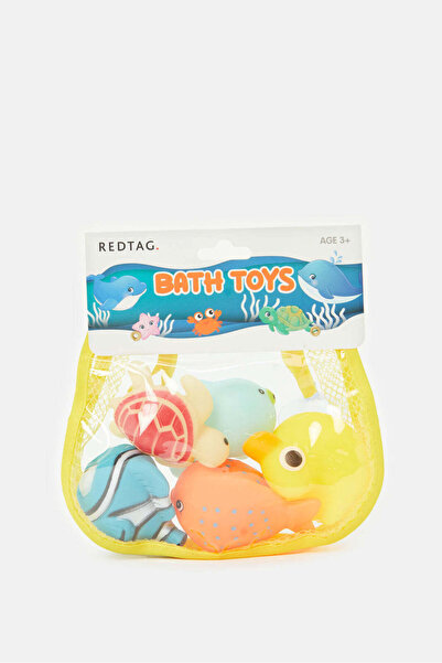 REDTAG Assorted Bath Toy Set (5 Piece)