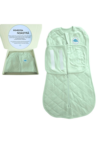 Miriboo Baby Changing System, Convertible, 0-6 Months, 1 TOG, PREMIUM Bamboo, Temperature Indicator