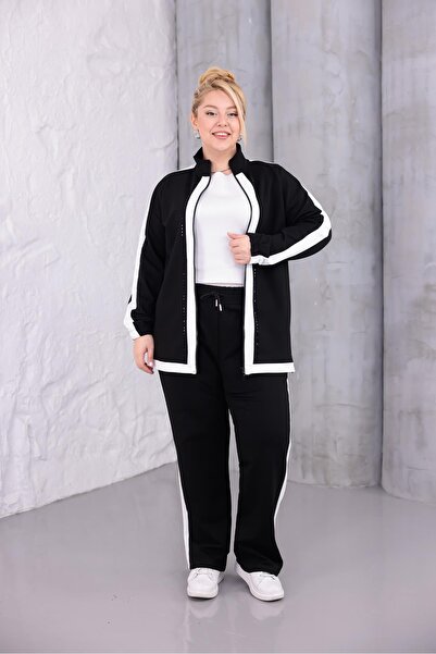 Siyezen Plus Size Modal Fabric Stone Suit
