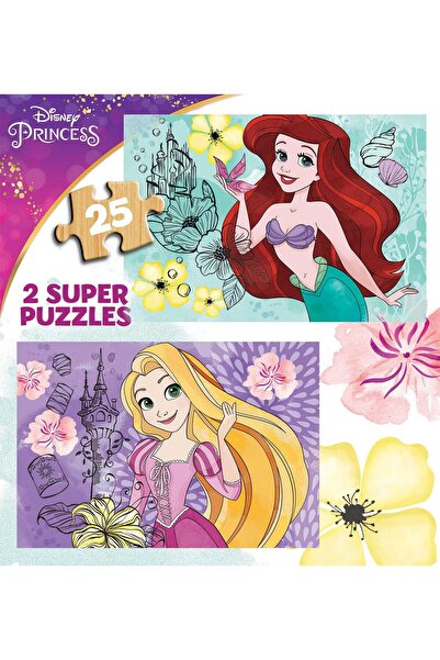 EDUCA Disney Princess Wooden Puzzle for Children by Educa, 25 pieces