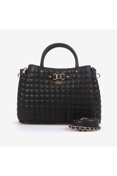 Guess حقيبة يد نسائية سوداء من برييرا HWQG8424060