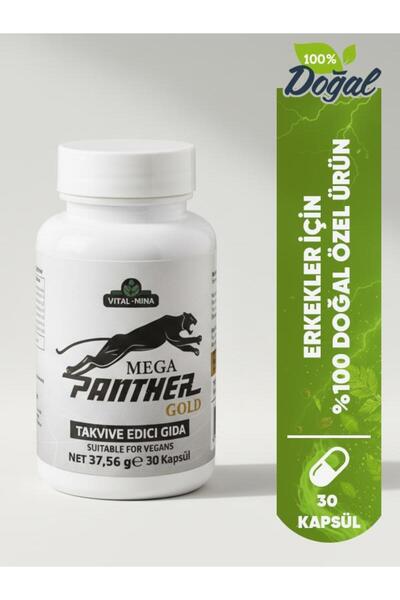 VİTAL MİNA MEGA PANTHER GOLD 30 KAPSÜL