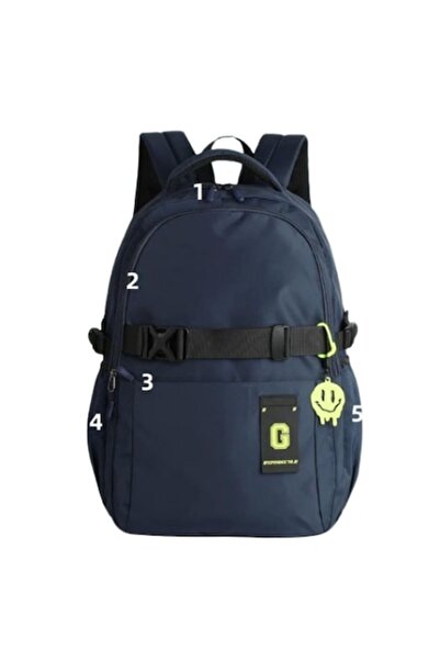 QGC Backpack, 32x18x48.5cm, 242-3, blue
