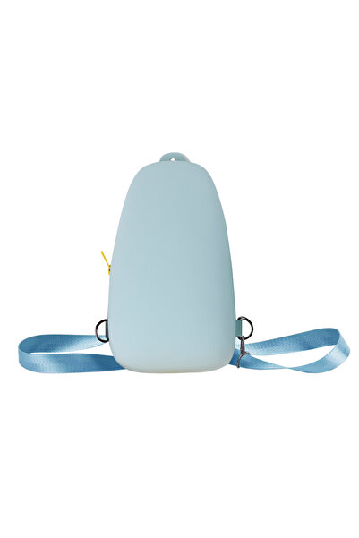 Acvila Geanta cross-body din silicon, 27.2x16.4x7.6 cm, albastru