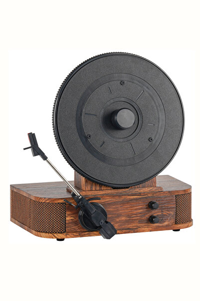 GDL Retro W286B Vip Dikey Pikap - (Bluetooth, Dahili Hoparlör ve Metal İğne)