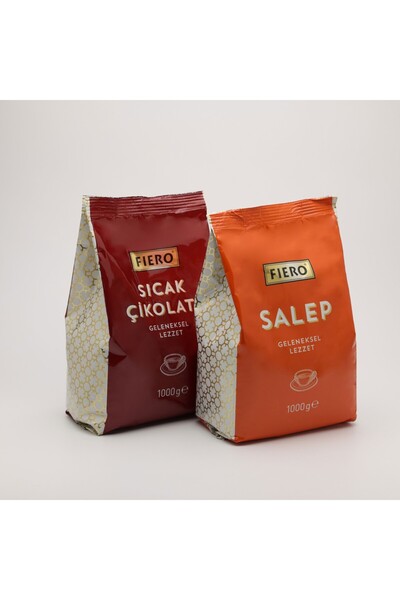 Fıero Sicak Çikolata Salep 2'li set 2 KG