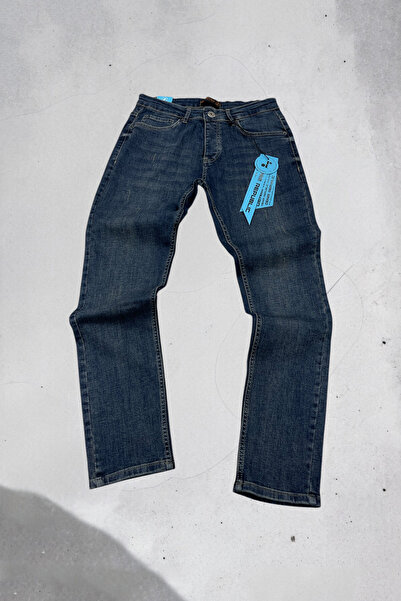 Denim Republic Men's Blue Stretch Fabric Jeans Slim Fit Slim Fit