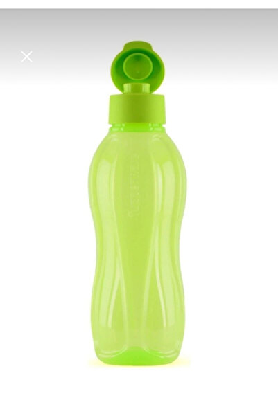 Tupperware Eco Bottle 1 Lt Green the Color in the Image