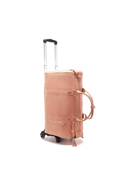 OEM Geantă de călătorie multifuncțională Levart, roz, piele PU, 52x31.7x23 cm