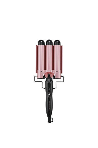 Polosmart Psc43 Portable Electric Professional 32mm Diameter 120W Water Wave Wag Curling Iron Rose Gold