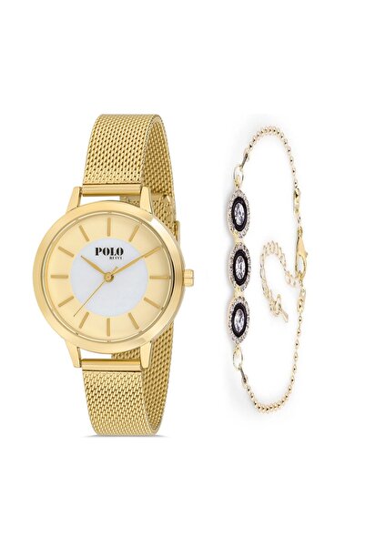 POLO Rucci 1511 Hasırlı Kadın Kol Saati Ve Bileklik