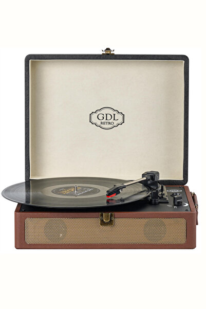 GDL Retro Çanta Pikap T417B - Vip (Bluetooth, Dahili Hoparlör ve Metal İğne)