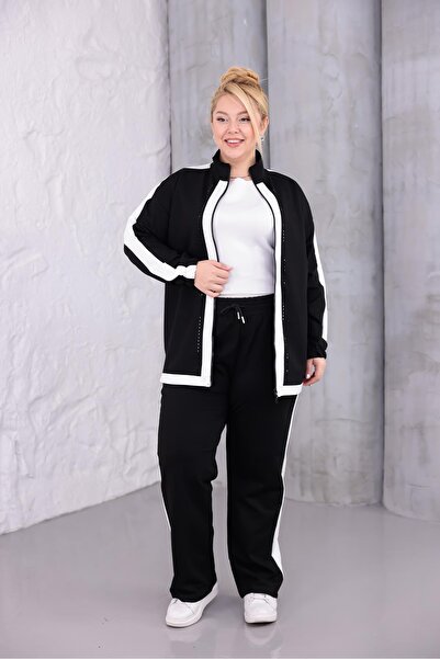 Siyezen Plus Size Modal Fabric Stone Suit