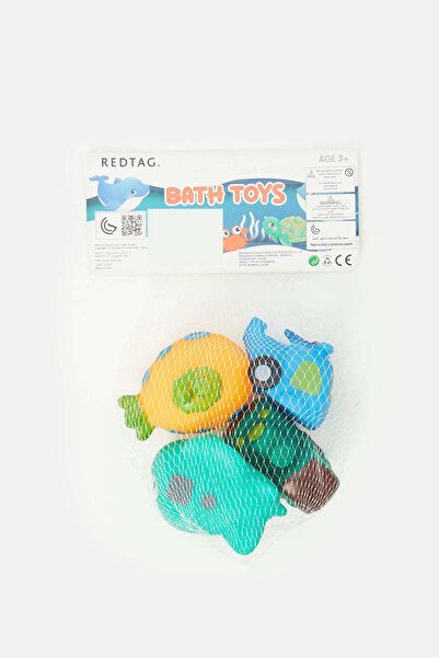 REDTAG Assorted Traffic Bath Toy Set (4 Piece)