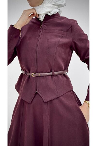 Tebrikler tekstil New Season Women's Hijab Top and Bottom Set Model G3757