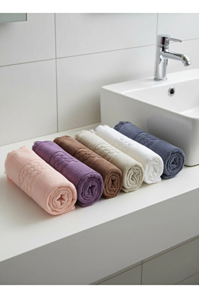 VİENNA Microcotton 100% Cotton Soft Textured 50X90 cm Hand & Face Towel – Quick Drying, Ultra Absorbent