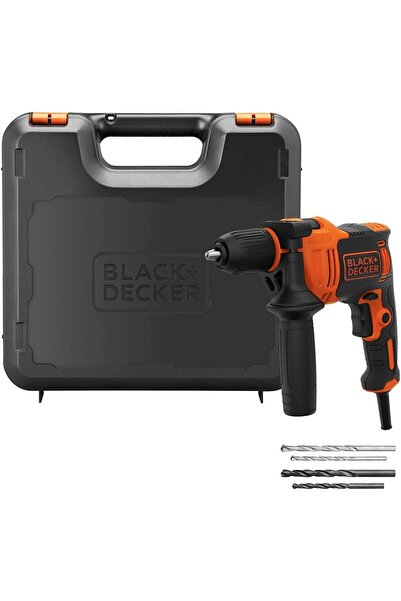 genernic BLACK+DECKER BEH710K-GB Single Gear Hammer Drill, 710W, Keyless Chuck