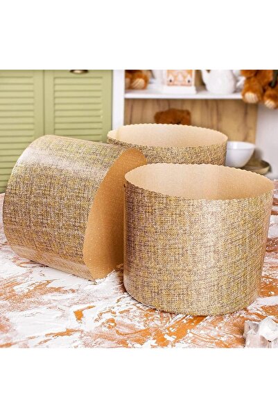 Beysa Panettone Kalıbı Büyük 10'lu Paket