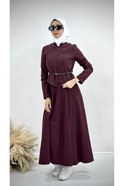 Tebrikler tekstil New Season Women's Hijab Top and Bottom Set Model G3757