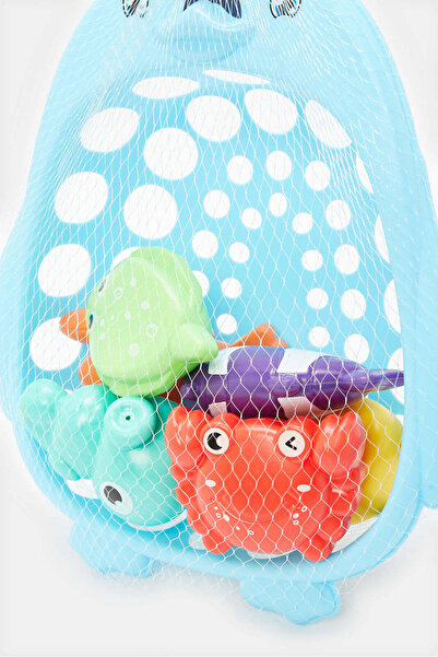 REDTAG Assorted Printed Baby Bath Set