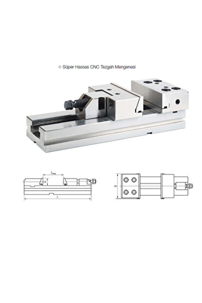 GFB Süper Hassas CNC Tezgah Mengenesi 175 x 300 mm