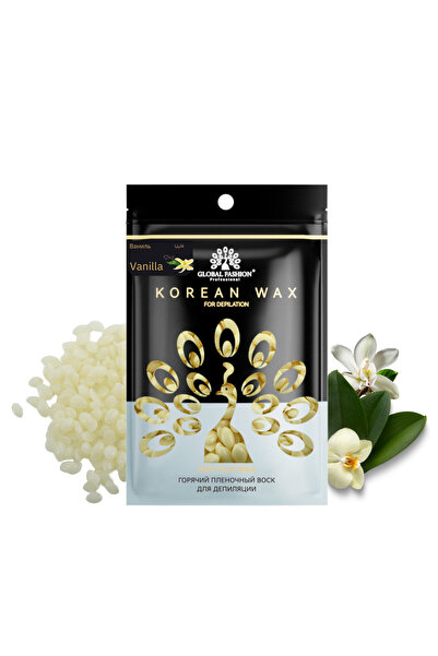 global fashion حبيبات شمع الفانيليا الكوري الساخن ١٠٠ غرام - إزالة شعر الوجه ...