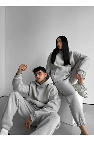 YAKAMEL Unisex Oversize Sweatsuits Suitable for Couples (Product 1 Set)