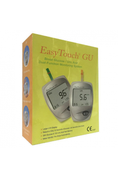 EASYTOUCH GU - aparat masurare glucoza si uric acid, avizat CE