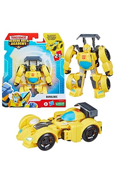 transformers Figurina 2 in 1, Transformers, Plastic, Galben, 6 ani