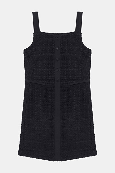 W Collection Black Tutu Dress with Straps