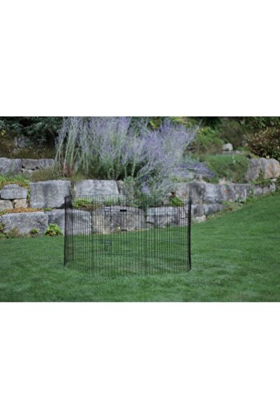 KERBL Țarc metalic pentru animale mici - 8 panouri (57 x 78 cm)