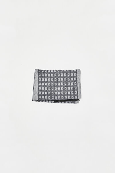 PAULMARK Men's Patterned Kaşkol