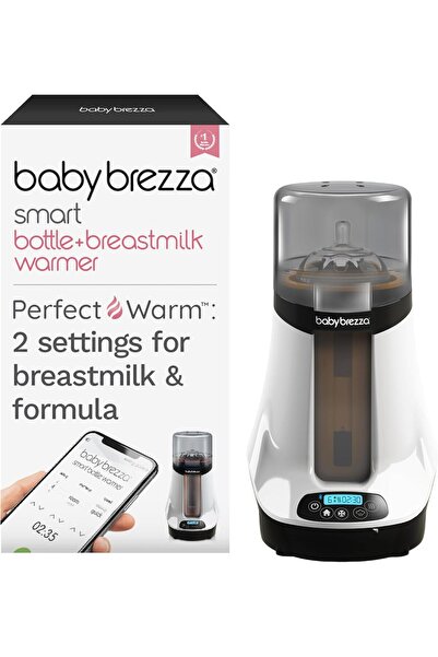 BABY BREZZA سخان زجاجات الرضاعة الآمن والذكي - عبوة من قطعة واحدة