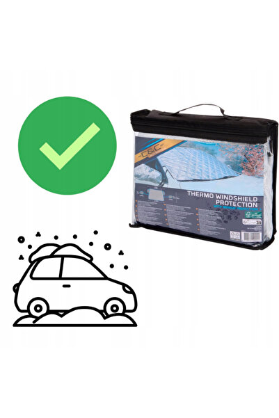 OEM Parasolar pentru protectie parbriz si oglinzi 145x100, anti inghet protectie oglinzi