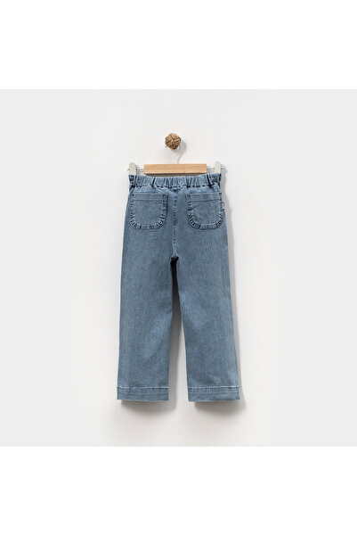Overdo Girl's 5-8 Years Old Pleated Denim Pants