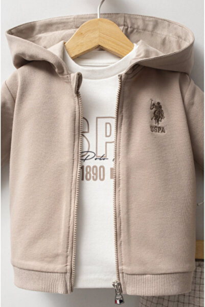 U.S. Polo Assn. Usb2579 Baby Boy 3-Piece Set