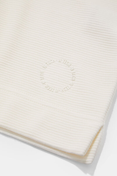 W Collection Ekru Circular Neck Long Sleeve Sweatshirt