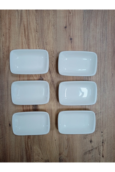 Bonna Moove Dikdörtgen Kayık 14 cm (6 Adet)