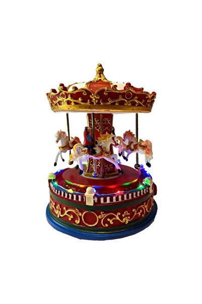 Genel Markalar Yılbaşı Süsü Dönen Atlı Karınca Orta Llm-Hdy0037