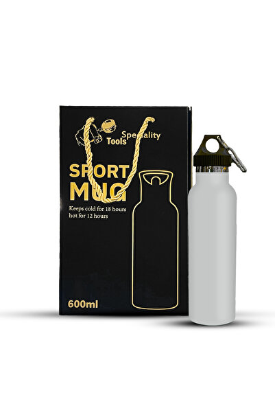 chemex co 600ml Stainless Steel Insulated Mug – Keeps drinks hot for 24 hours and cold all day – Gray