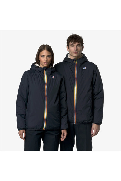 K-Way Dark blue unisex jacket Le Vrai 4.0 Claude Orsetto
