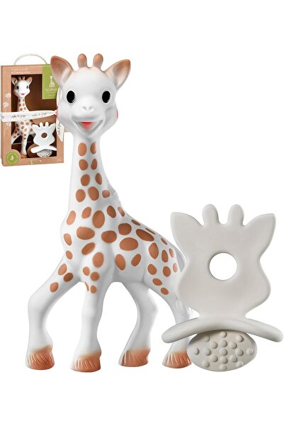Sophie La Girafe مجموعة هدايا عضاضة أسنان | عضاضات أسنان للأطفال من المطاط ال...