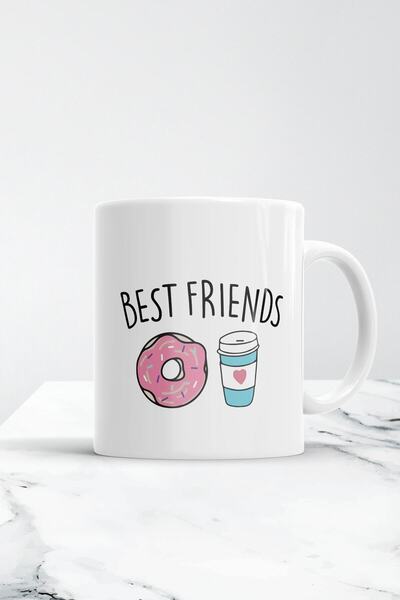 sartre art Donut Coffee Best Friends Mug Mug