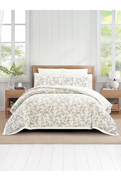 Doona Comforter Set King Size, 6-Pcs, 260x240 cm, Printed, All Season, Microfiber, 350 GSM