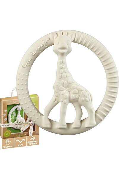 Sophie La Girafe عضاضة دائرية من سو بيور