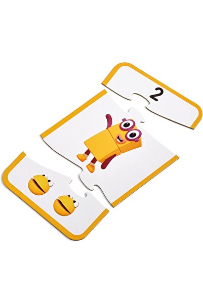 Learning Resources Numberblocks Count the Numbers Puzzle Set HM95401-UK, One Size, Plastic, Multicol