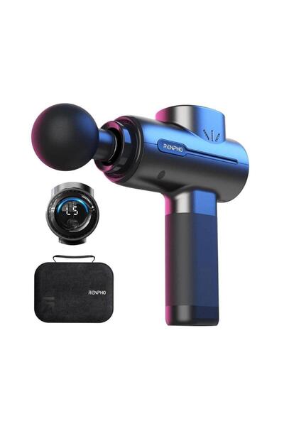 RENPHO جهاز تدليك مسدس قابل لإعادة الشحن أسود RP-GM171-BK-N