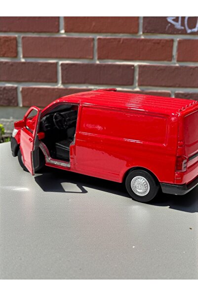 YILDIRIM OYUNCAK 1:18 Scale Collectible Metal Toy Car 12 cm - Volkswagen Model Transporter with Openable Doors